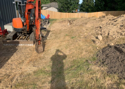 Terrace Wall Before photo